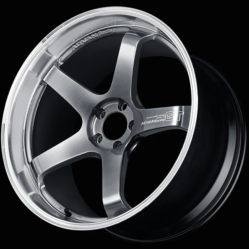 Advan GT Premium Version 21x10.0 / +35 ET / 5x114.3 / 73mm Bore / Machining and Hyper Platinum Black