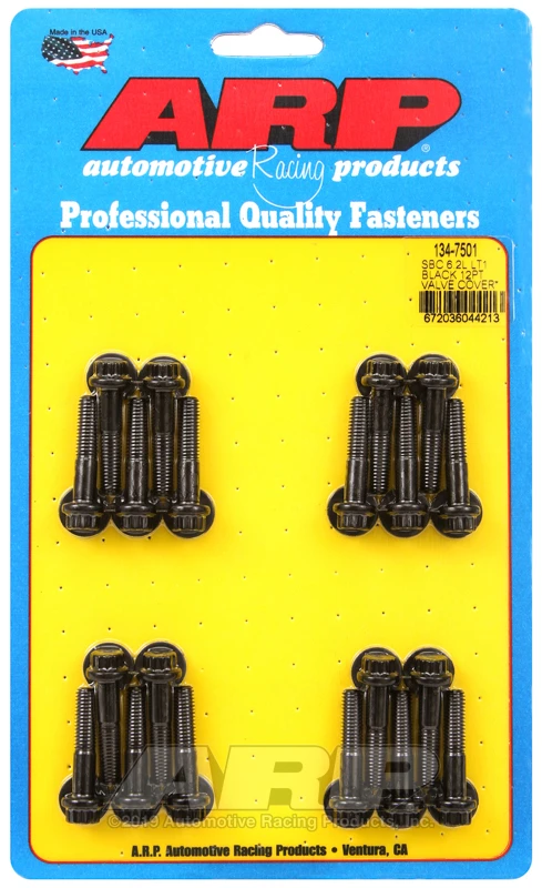 ARP Valve Cover 12pt Bolt Kit for Chevy LT1 6.2L