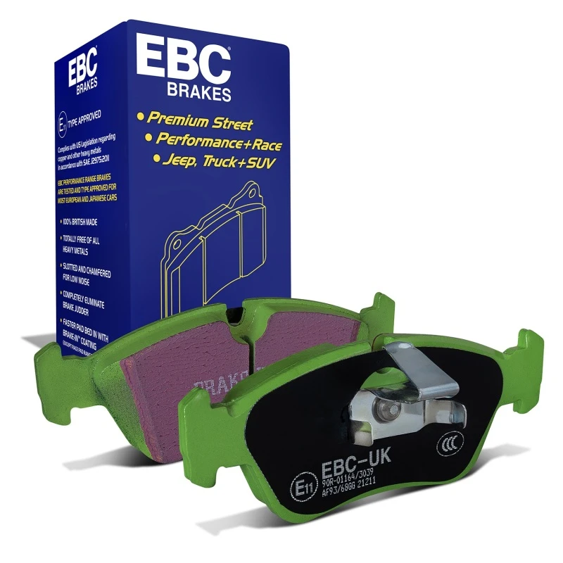 EBC 99-02 BMW Z3 2.5 Greenstuff Front Brake Pads