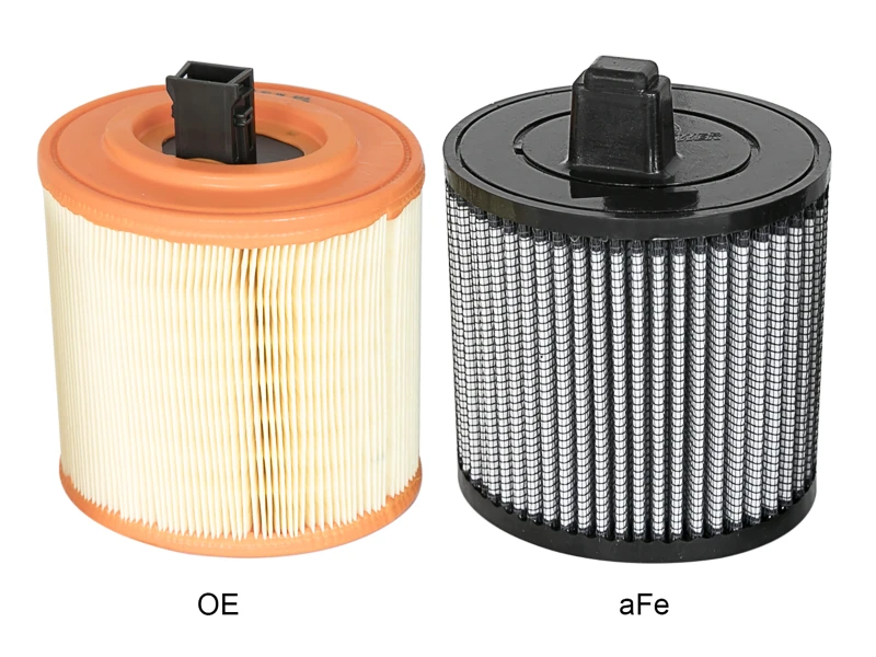 aFe MagnumFLOW Luftfilter OER Pro Dry S A/F 16-17 Cadillac ATS-V V6-3.6L (tt)