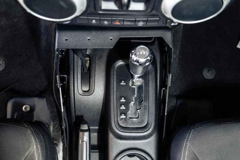 DV8 07-18 Jeep Wrangler JK Center Console Molle Panels & Device Bridge