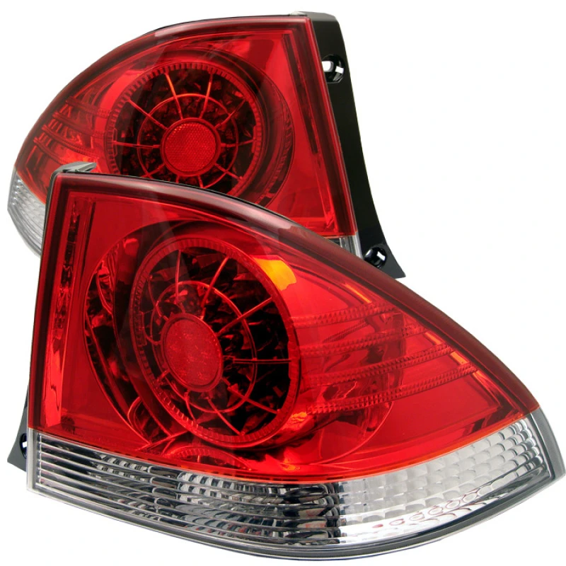 spyder_5005823-6794c3ad0499c Spyder Lexus IS 300 01-03 LED Tail Lights Red Clear ALT-YD-LIS300-LED-RC