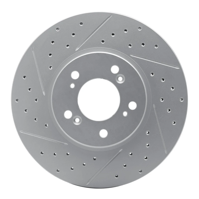 DFC 99-04 Acura Rl Front Left Drilled & Slotted Geoperformance Rotor