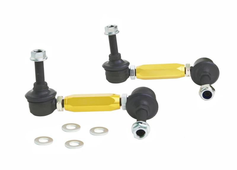 Whiteline Universelles Swaybar-Link-Kit - Schwerlast-Adj-Stahlkugel mit 10mm-Kugelbolzen