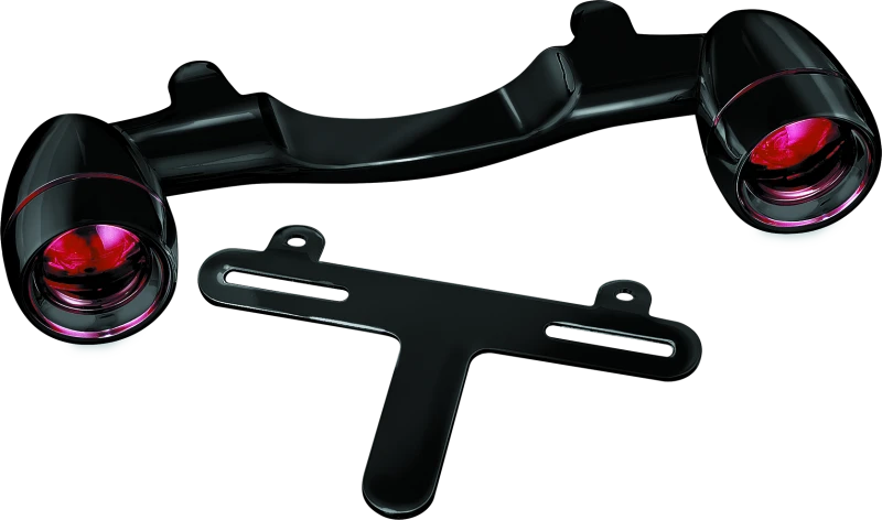 Kuryakyn Bullet Light Rear Turn Signal Bar Gloss Black