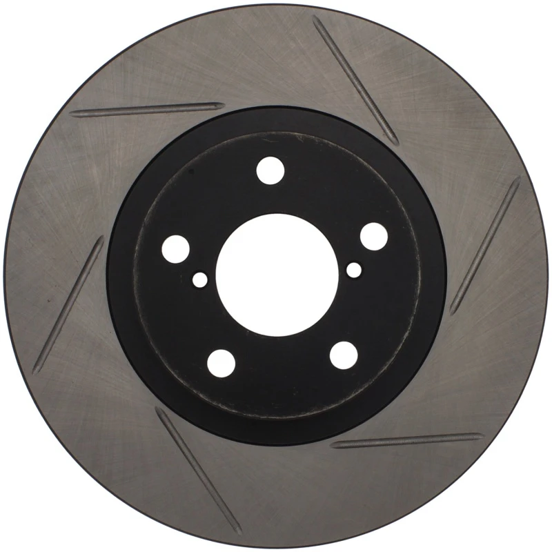 StopTech Power Slot 00-05 Legacy / 7/98-08 Impreza Front Left Sportstop Slotted Rotor
