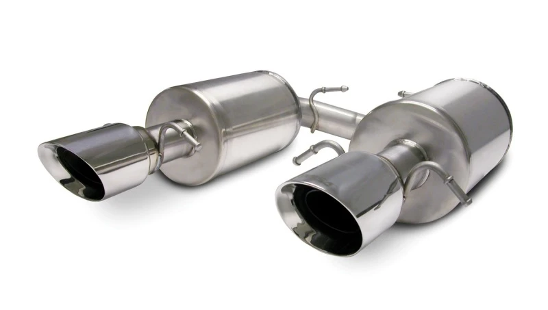Corsa 2005-2007 Cadillac STS 4.6L Poliertes Touring Axle-Back Auspuffsystem