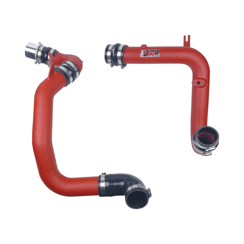 Injen 15-17 Volkswagen GTI (MK7) 2.0L Turbo TSI Aluminium-Ladeluftkühler-Rohr-Kit - Rot