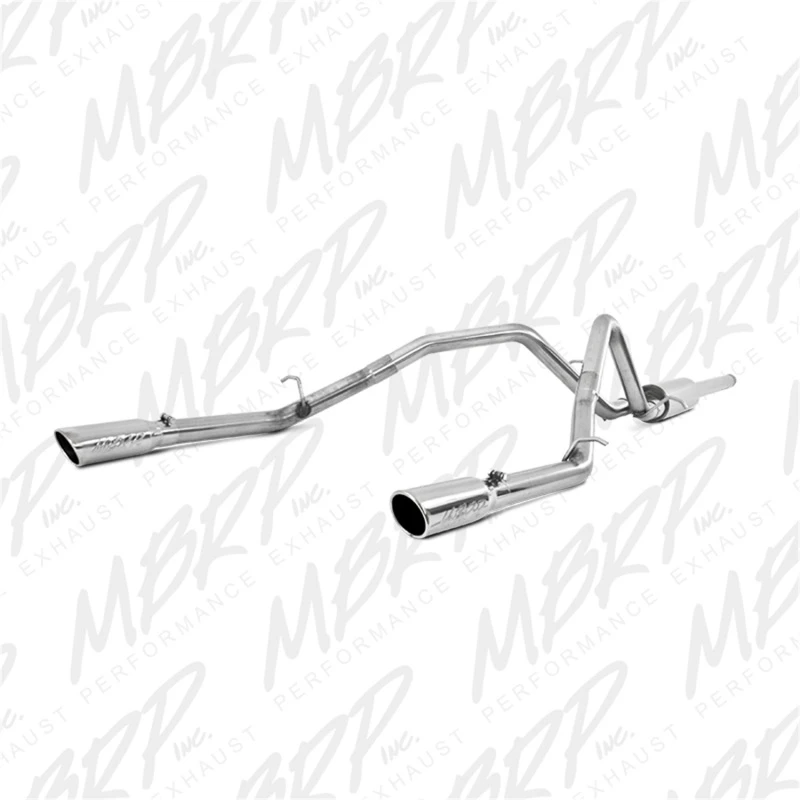 MBRP 14 Chevy/GMC 1500 Silverado/Sierra 4,3L V6/5,3L V8 Dual Split Rear T409 3 Zoll Kat-Abgasanlage
