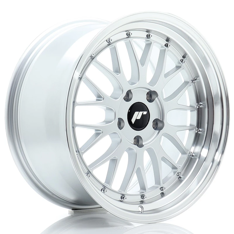 JR Wheels JR23 18x9,5 ET35 5x120 Hyper Silver w/ Machined Lip