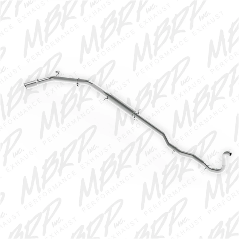 MBRP 88-93 Dodge 2500/3500 Cummins 4WD ONLY Turbo Back Single Side Exit T409 Auspuffsystem