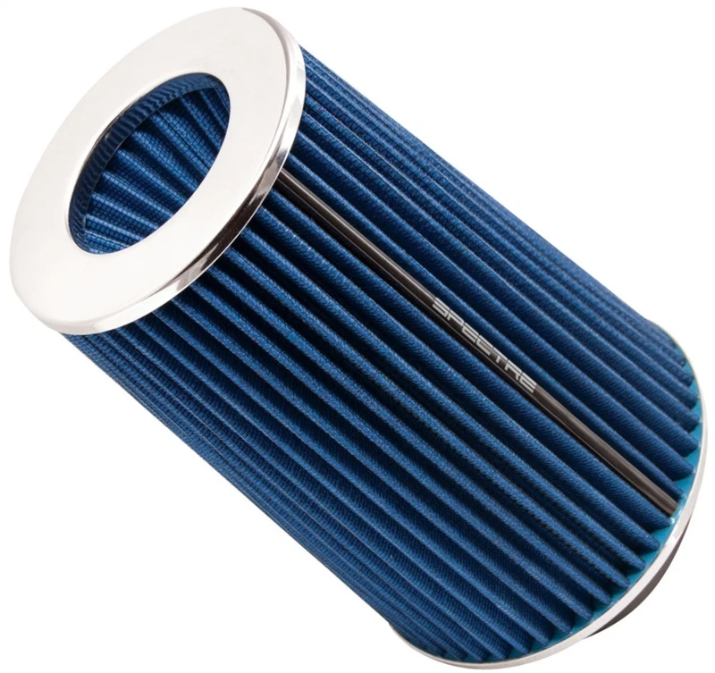 Spectre einstellbarer konischer Luftfilter 9-1/2in. Hoch (Passt für 3in. / 3-1/2in. / 4in. Rohre) - Blau