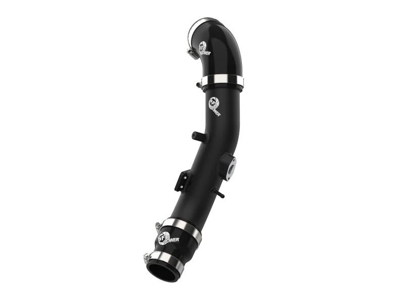 aFe BladeRunner 2-1/2 IN Aluminium-Kaltlufteinlassrohr Schwarz 17-20 Hyundai Elantra GT L4-1.6L (t)