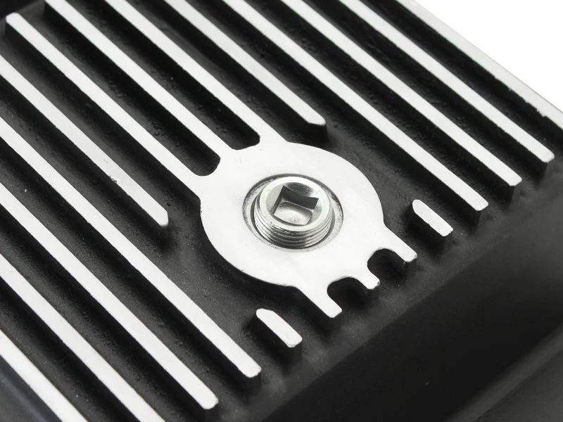 aFe Power Getriebe-Pfanne Schwarz Feinbearbeitet 09-14 Ford 6R80 F-150 Trucks