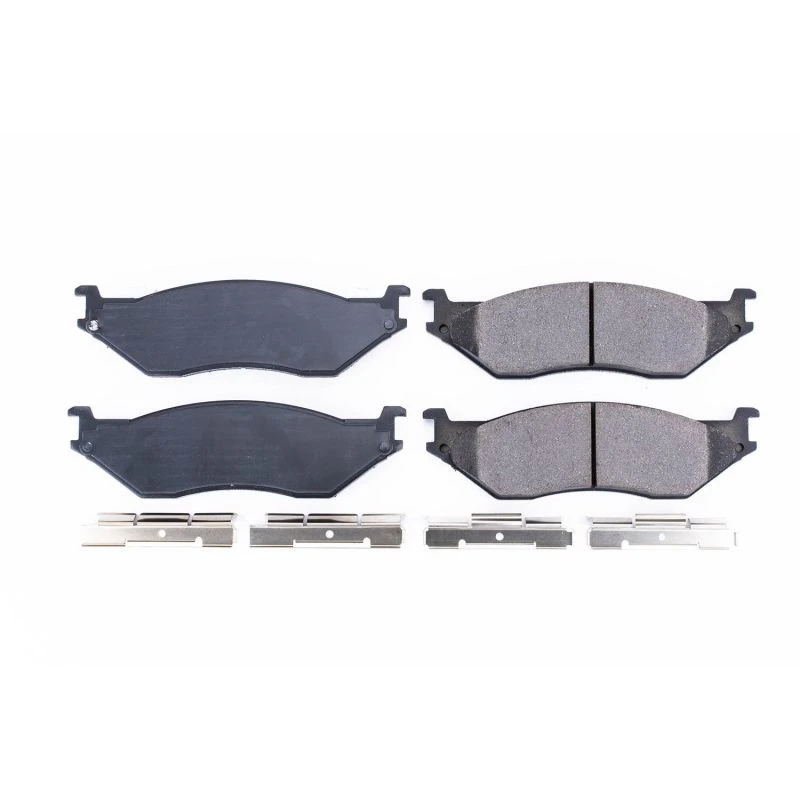 Power Stop 2002 Ford E-550 Econoline SD Front or Rear Z17 Evolution Ceramic Brake Pads w/Hardware