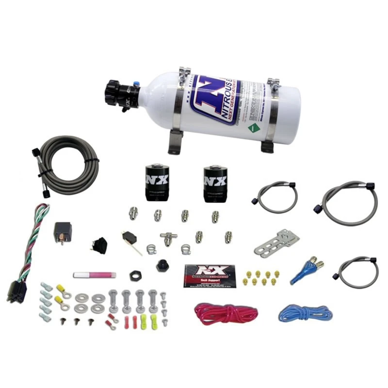 nitrous-express_20923-05-67943025b5c15 Nitrous Express All Sport Compact EFI Single Nozzle Nitrous Kit (35-50-75HP) w/5lb Bottle