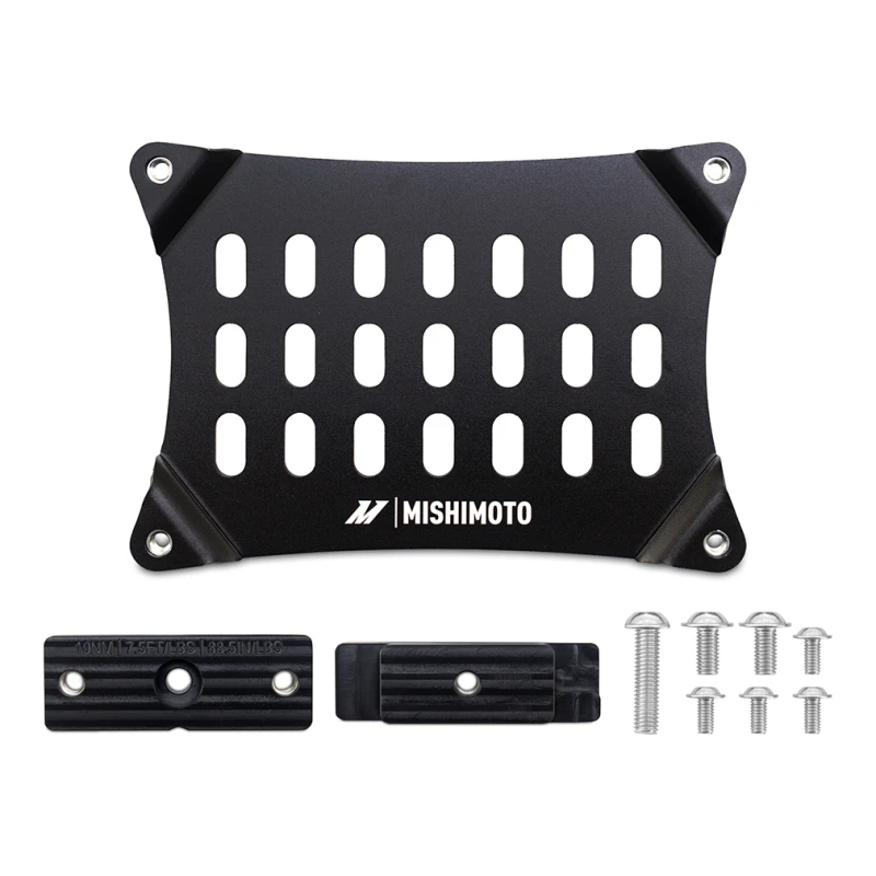 Mishimoto 24+ Ford Mustang 2.3L EcoBoost Nummernschild-Verlagerungs-Kit