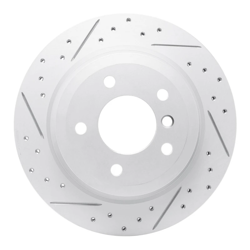 DFC 09-16 BMW Z4 Rear Left Drilled & Slotted Geoperformance Rotor