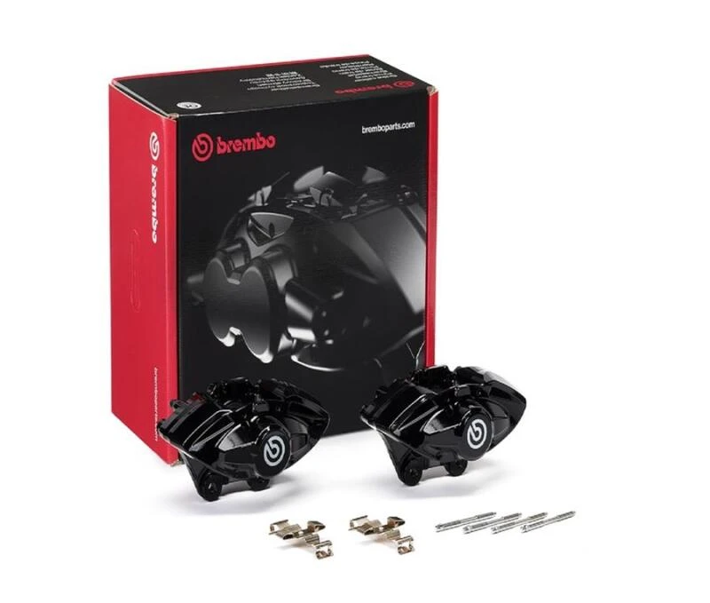 Brembo OE 16-21 BMW M2/17-18 M3/17-20 M4/14-16 M235i Hydraulische hintere X-Stil Bremse - Schwarz
