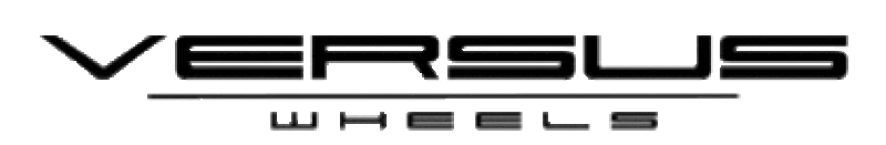 Versus VV25R 20x8.5 +45 5x108 Diamond Cut / Side Jet Black