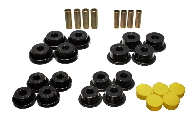 Energy Suspension Dodge Ram 99-01 1500/99-02 Ram 2500/3500 4WD Schwarzes Front-End-Control-Arm-Bushing-Set