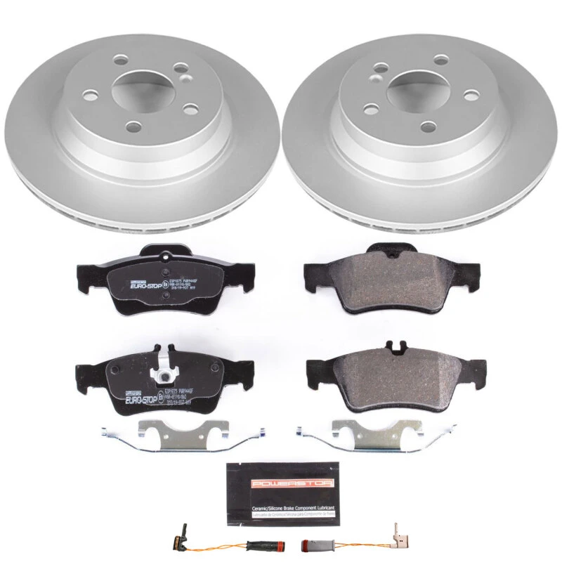 Power Stop 06-09 Mercedes-Benz E350 Rear Euro-Stop Brake Kit