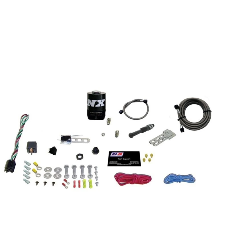 Nitrous Express Trockenes EFI-Einzeldüsen-Nitrous-Kit (35-150PS) ohne Flasche