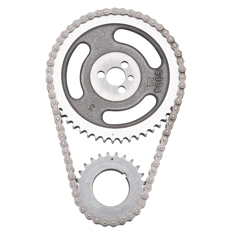 Edelbrock Zeitkette und Zahnrad-Set BBC Sng/Keyway