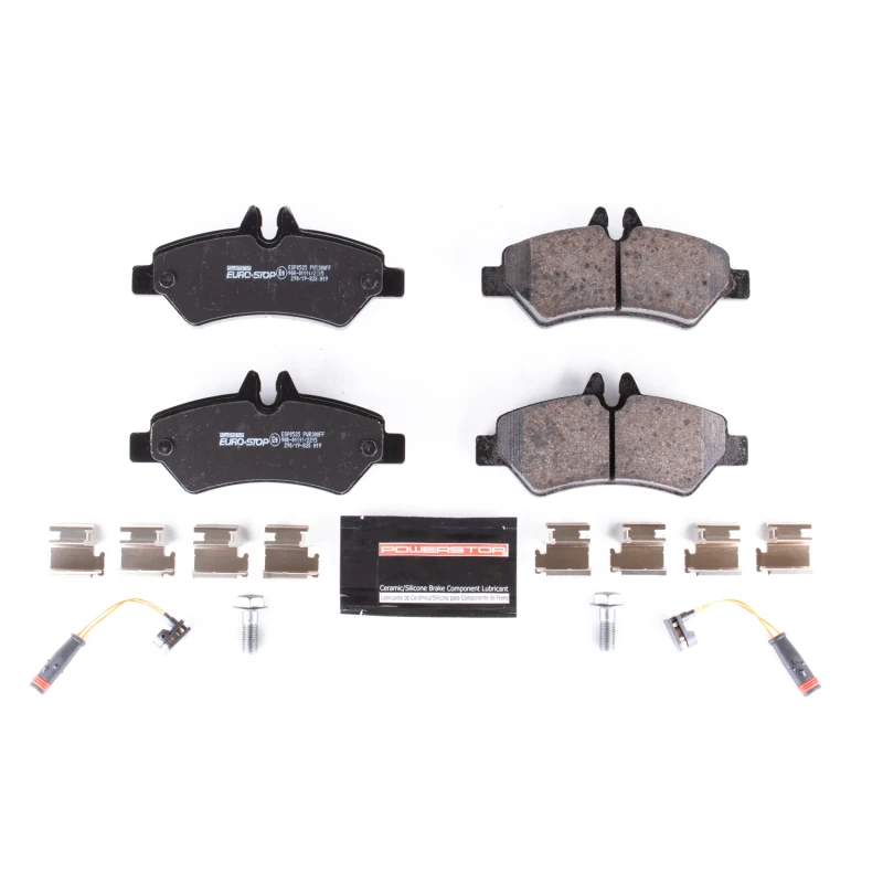 Power Stop 10-18 Mercedes-Benz Sprinter 3500 Euro-Stop ECE-R90 Rear Brake Pads
