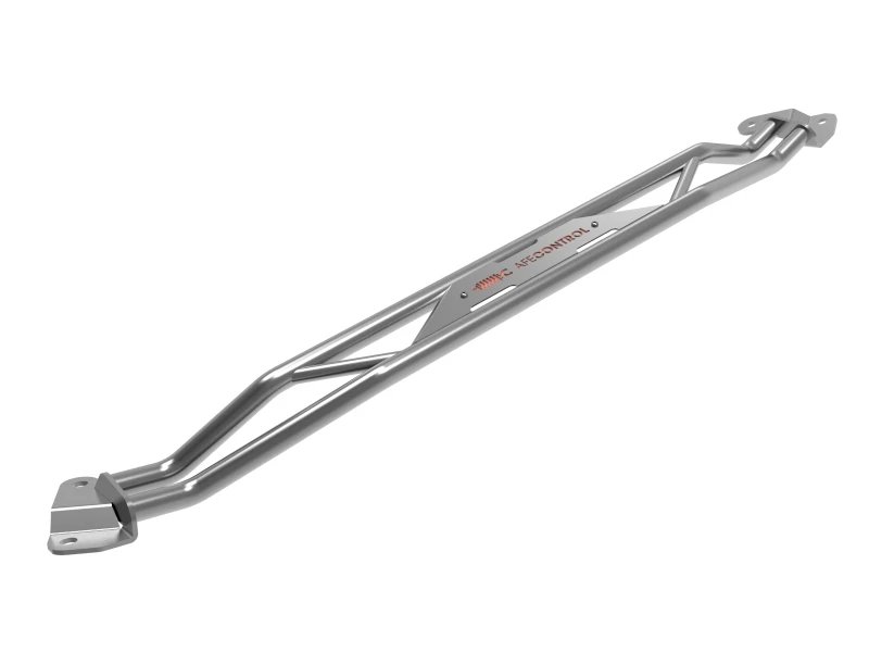 aFe CONTROL 20-22 Ford Explorer L4 2.3L (t) Stahlrohr-Strut-Brace Gunmetal Grau