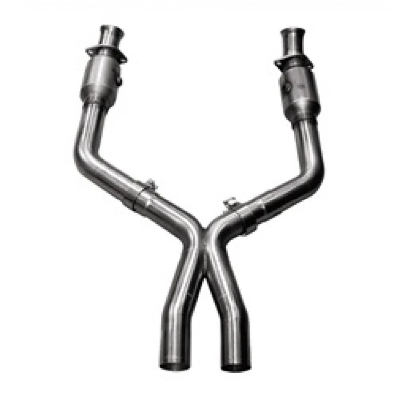 Kooks 05-10 Ford Mustang GT 4.6L 3V Auto/Manuell 2 1/2in x 2 1/2in OEM Kat X-Rohr Kooks HDR Req