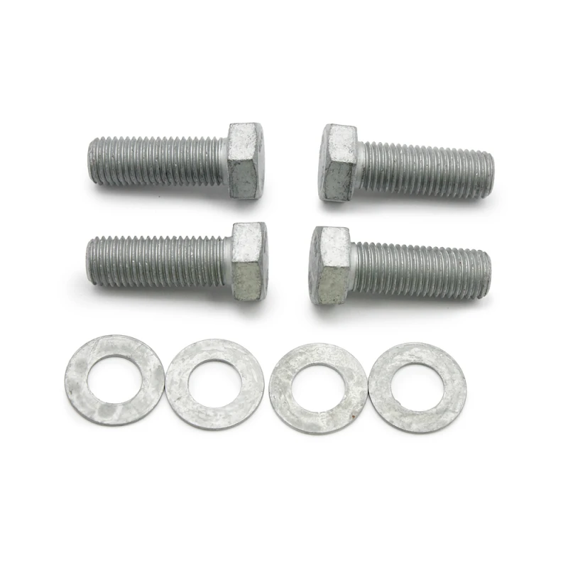 Wilwood bolt kit caliper to spindle M16-2.00 x 45MM LG W/WASHER 4 pack