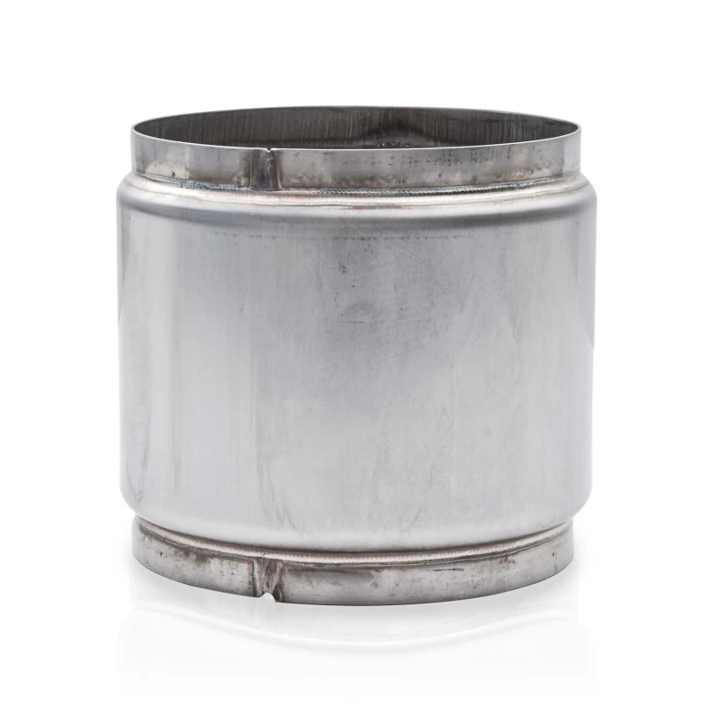 Stainless Works 3,5 Zoll OD 4,25 Zoll Körper 5 Zoll Länge Rennschalldämpfer