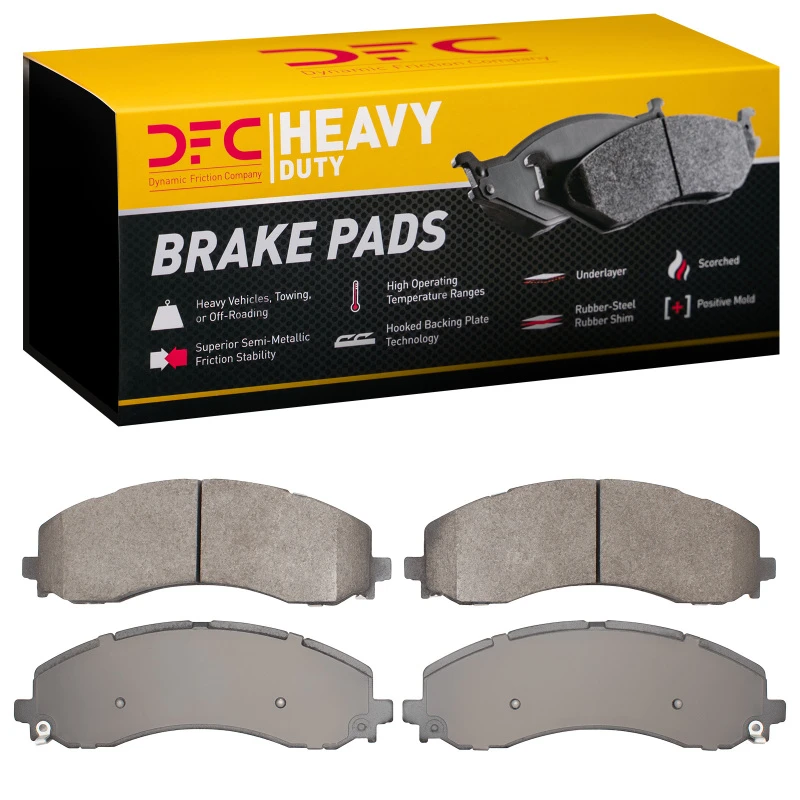 DFC 19-25 Ram 4000 (Mexico) Front Heavy Duty Pads - Semi Metallic