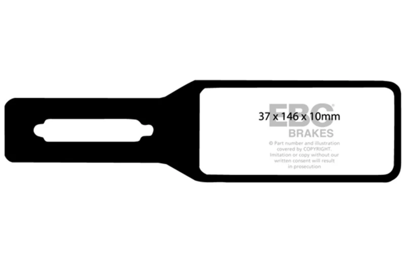 EBC Ultimax Front Brake Pads for 2018+ Mitsubishi Eclipse Cross