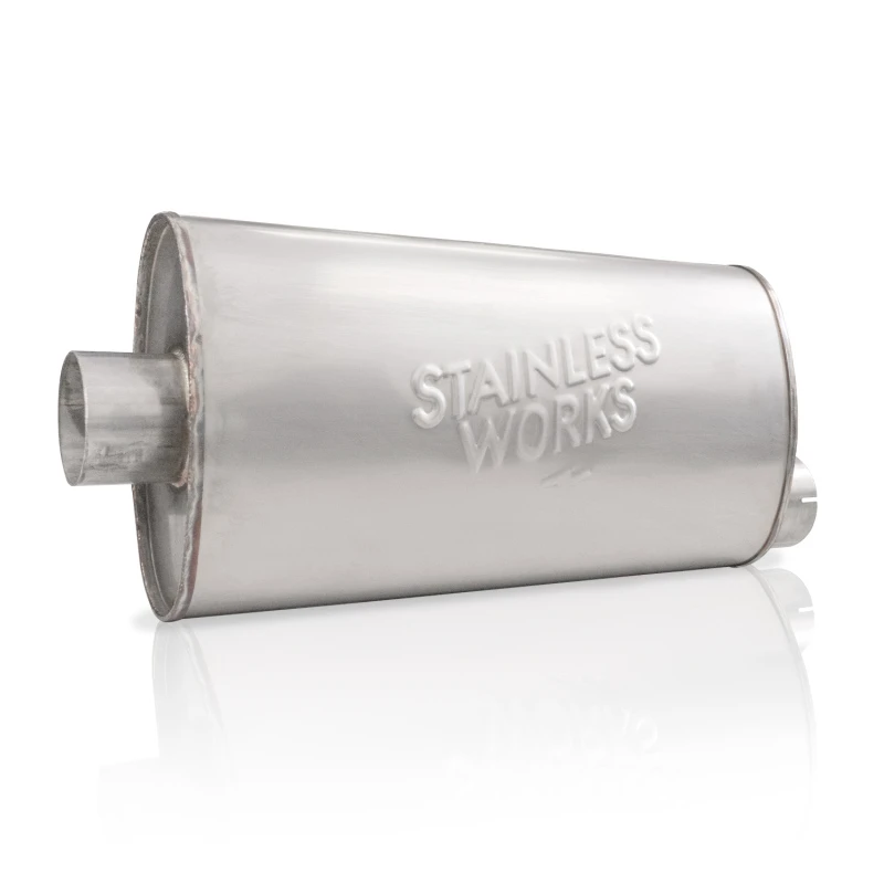 Stainless Works 2020-21 Silverado HD 6.6L Redline Catback Polierte Endrohre