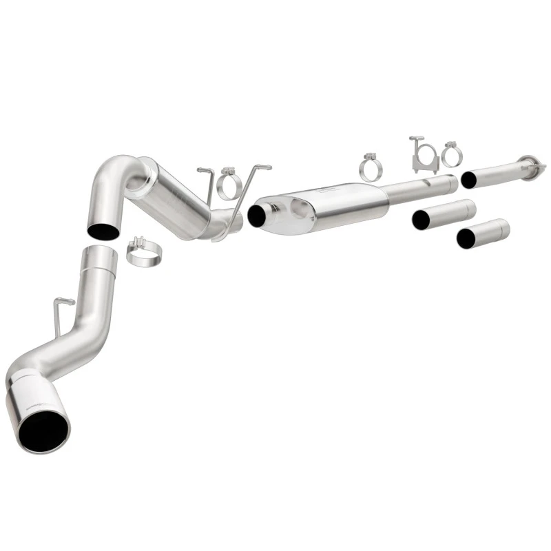 MagnaFlow Edelstahl Cat-Back Auspuff 2015 Chevy Silverado 2500HD 6.0L P/S Heckausgang 5 Zoll