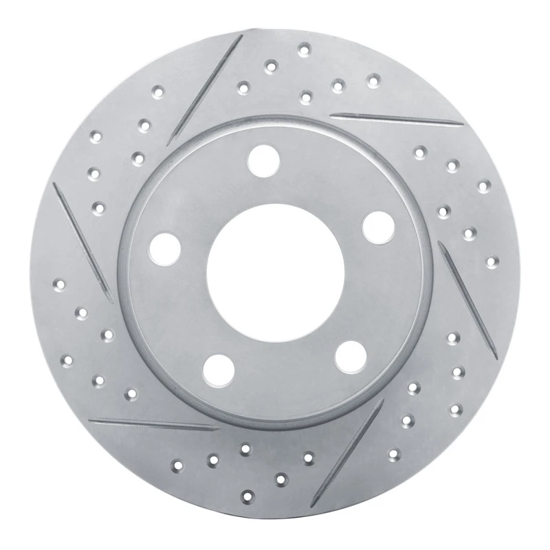 DFC 99-02 Audi A6 Quattro Rear Left Drilled & Slotted Geoperformance Rotor