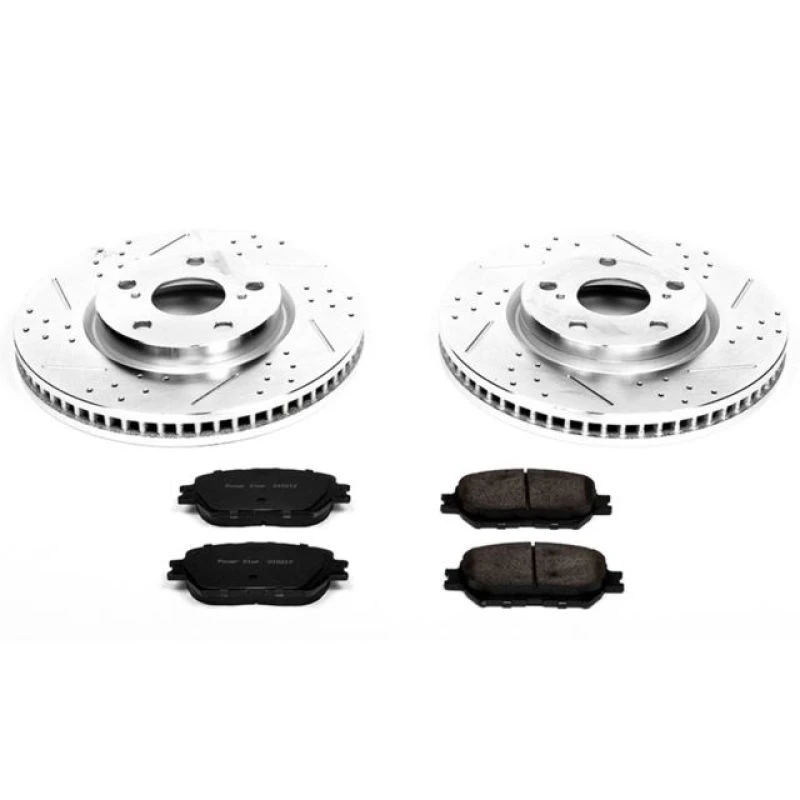 powerstop_K5272-6794609a0a3db Power Stop 2006 Lexus GS300 Front Z23 Evolution Sport Brake Kit