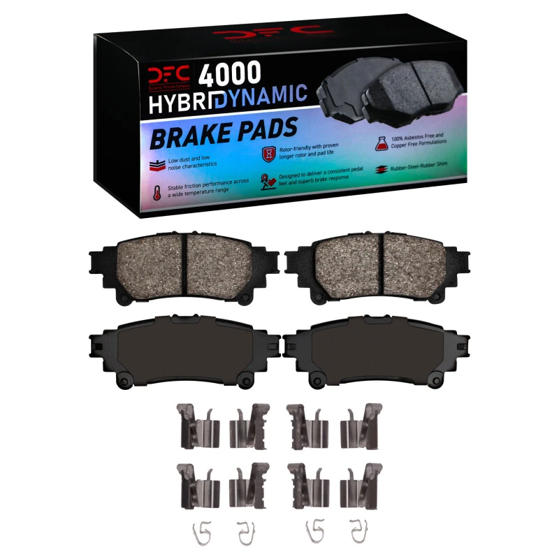 DFC 10-20 Lexus RX350 Rear 4000 HybriDynamic Brake Pads and Hardware Kit