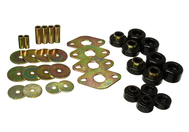 Energy Suspension 01-04 Toyota Tacoma Prerunner Karosserie-Buchsen-Set - Schwarz
