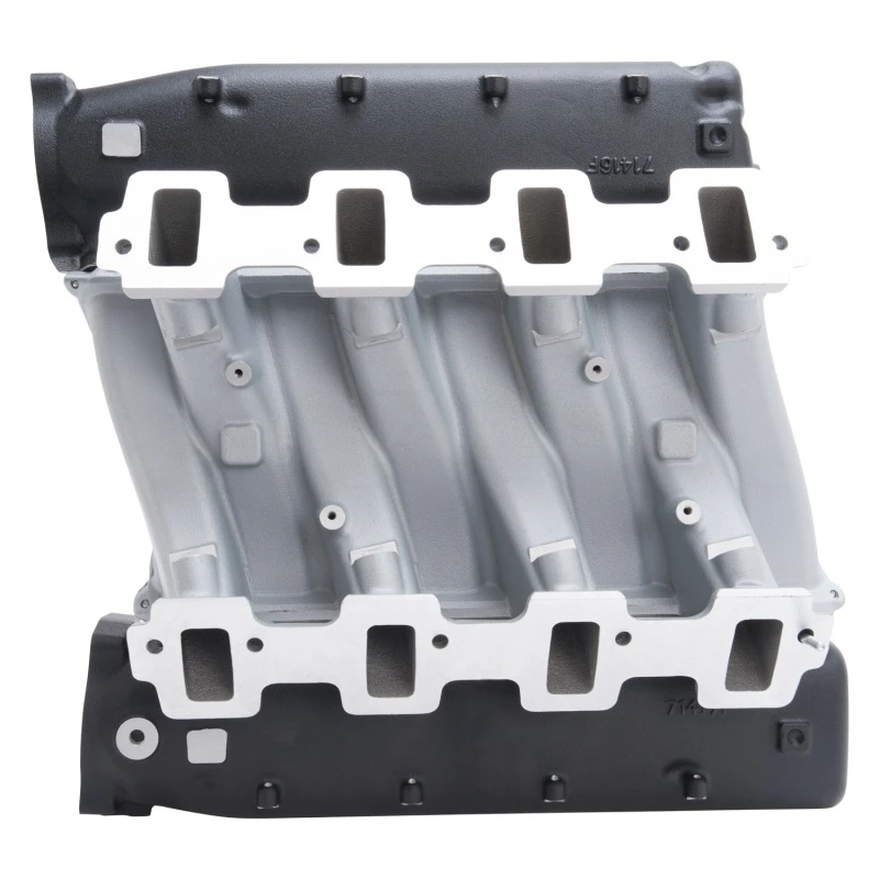 Edelbrock-Ansaugkrümmer Chevy Ls LS3 Cross Ram mit schwarzen Plenums