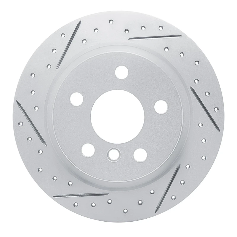 DFC 14-25 BMW I3 Rear Left Drilled & Slotted Geoperformance Rotor