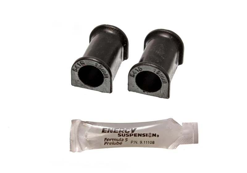 Energy Suspension Schwarz 16mm Vorderer Stabilisator-Buchsen für 95-99 Mitsubishi Eclipse FWD/AWD