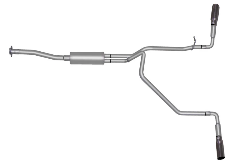 Gibson 04-05 Chevrolet Colorado Sport 2.8L 1.75 Zoll Cat-Back Dual Extreme Auspuff - Aluminisiert