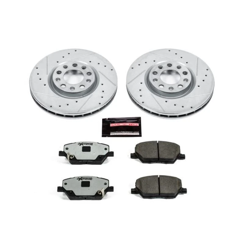 powerstop_K7299-36-67944f4d46f98 Power Stop 16-18 Fiat 500X Front Z36 Truck & Tow Brake Kit