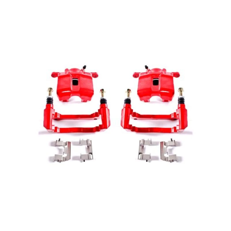 Power Stop 01-03 Acura CL Front Red Calipers w/Brackets - Pair