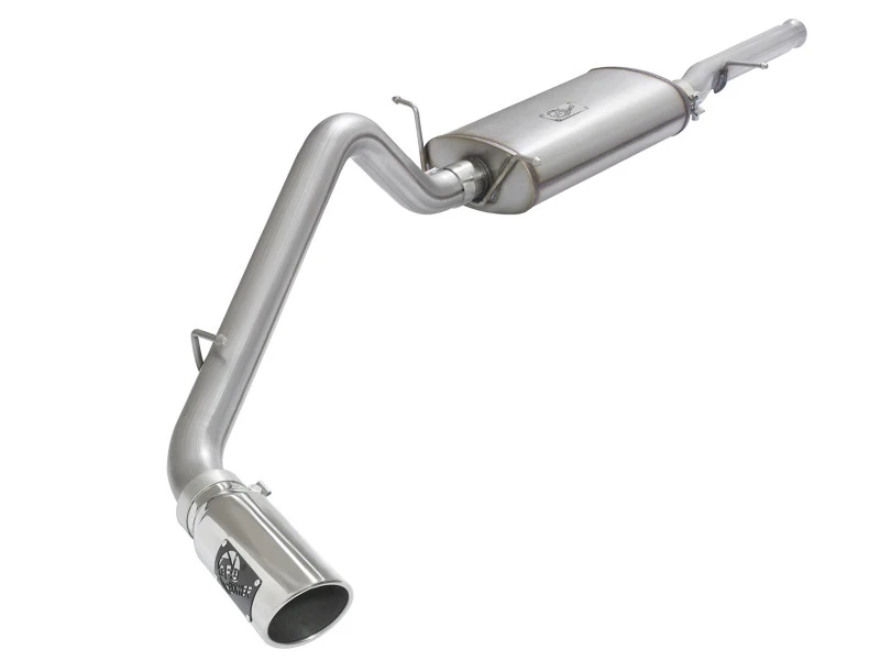 aFe MACHForce XP Auspuff-System Cat-Back Polierte Endrohre 09-17 GM Silverado 1500 4.3/5.3L RegCab SB/LB