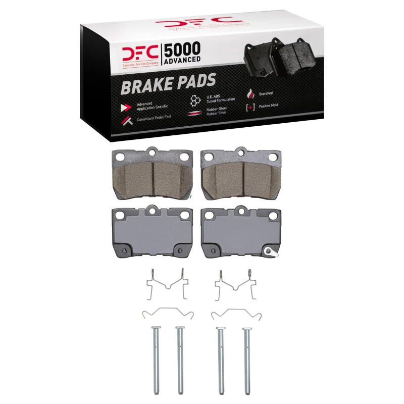 DFC 06-13 Lexus GS350 Rear 5000 Advanced Ceramic Brake Pads and Hardware Kit
