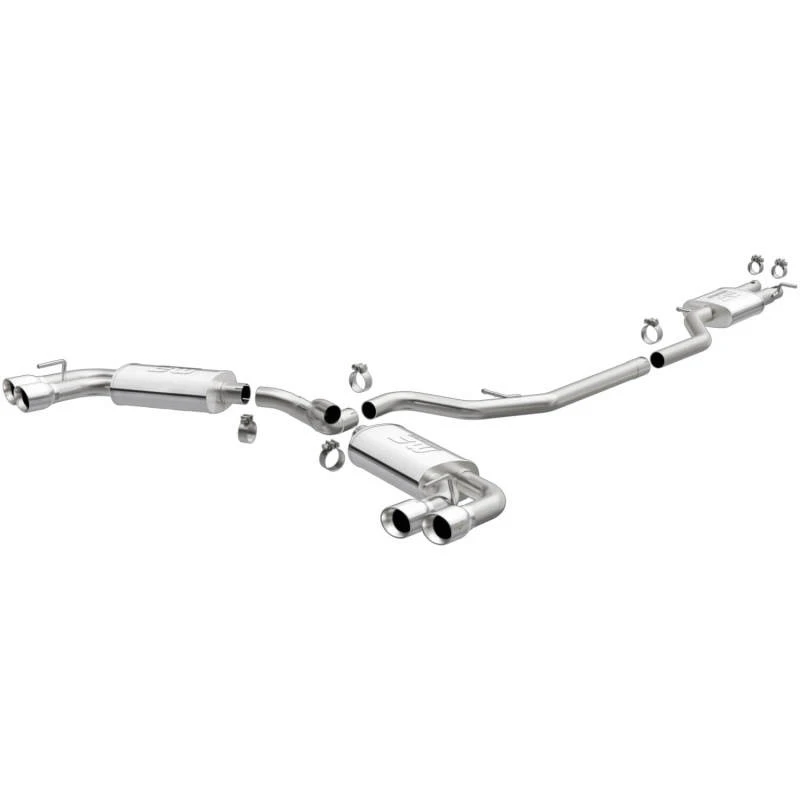 MagnaFlow 19-21 Chevrolet Blazer RS 3.6L 409SS Street Series Cat-Back Auspuffanlage mit polierten Endstücken